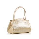 LOUIS VUITTON  Cream Vernis Sherwood PM Bag