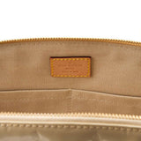 LOUIS VUITTON  Cream Vernis Sherwood PM Bag