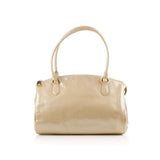 LOUIS VUITTON  Cream Vernis Sherwood PM Bag