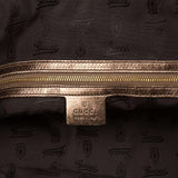 GUCCI  Metallic Bronze Borsa Hysteria Hobo Bag