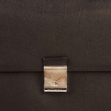ERMENEGILDO ZEGNA  Black Leather Heritage Double Briefcase