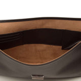 ERMENEGILDO ZEGNA  Black Leather Heritage Double Briefcase