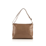 BALLY  Taupe Leather Messenger Bag
