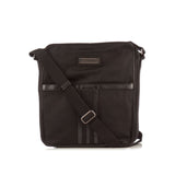 BURBERRY  Black Canvas Crossbody Bag