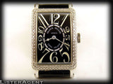 FRANCK MULLER LONG ISLAND LADY IN 18KT WHITE GOLD AND DIAMONDS