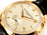 BAUME & MERCIER CLIFTON IN 18KT ROSE GOLD HAND WINDING REF. M0A10060