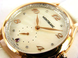 MONTBLANC PRINCESS GRACE DE MONACO IN 18KT ROSE GOLD MOTHER OF PEARL
