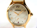 MONTBLANC PRINCESS GRACE DE MONACO IN 18KT ROSE GOLD MOTHER OF PEARL