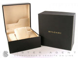 BULGARI DIAGONO CHRONOGRAPH IN STEEL AND WHITE CERAMIC AUT REF. DG37WSCVDCH/8