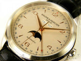 BAUME & MERCIER CLIFTON WITH MOON PHASES IN STEEL GREY
