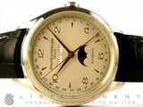 BAUME & MERCIER CLIFTON WITH MOON PHASES IN STEEL GREY
