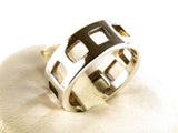 GUCCI RING TRAFORATO IN 925 SILVER SIZE 12,50