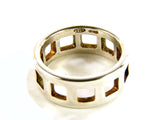 GUCCI RING TRAFORATO IN 925 SILVER SIZE 12,50