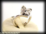 SALVINI RING COLLECTION SEGNI FARFALLA IN 18KT WHITE GOLD AND DIAMONDS