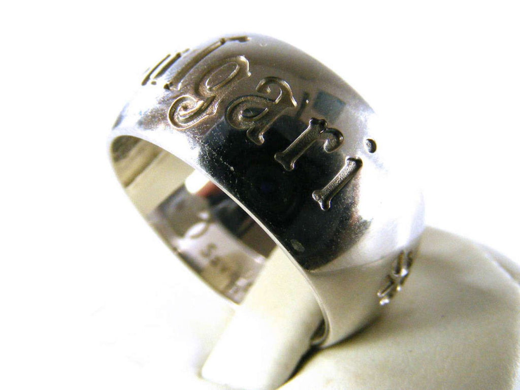 BULGARI RING IN 925 SILVER SAVE THE CHILDREN SIZE 11 REF. AN855239