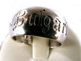 BULGARI RING IN 925 SILVER SAVE THE CHILDREN SIZE 11 REF. AN855239