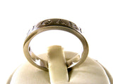 BULGARI RING IN 18KT WHITE GOLD AND DIAMOND SIZE 10 REF. AN853348