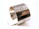 GUCCI RING GG RING 18KT WHITE GOLD