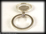 GUCCI RING FLORA LIGHT 18KT WHITE GOLD AND DIAMONDS