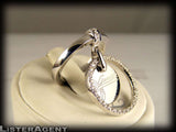GUCCI RING FLORA LIGHT 18KT WHITE GOLD AND DIAMONDS