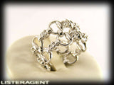 GUCCI RING HORSEBIT IN 18KT WHITE GOLD AND DIAMONDS