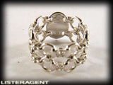 GUCCI RING HORSEBIT IN 18KT WHITE GOLD AND DIAMONDS