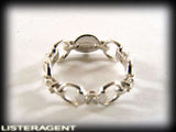 GUCCI RING HORSEBIT IN 18KT WHITE GOLD AND DIAMONDS