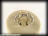 GUCCI RING HORSEBIT IN 18KT WHITE GOLD AND DIAMONDS