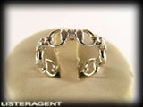 GUCCI RING HORSEBIT IN 18KT WHITE GOLD AND DIAMONDS