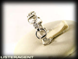 GUCCI RING HORSEBIT IN 18KT WHITE GOLD AND DIAMONDS