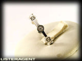 GUCCI RING GG MODULI TONDI IN 18KT WHITE GOLD AND DIAMONDS