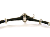GIOVEPLUVIO BRACELET RAY IN 18KT WHITE GOLD WITH DIAMONDS AND SAPPHIRES