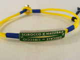 GIOVEPLUVIO BRACELET 4 VENTI IN 925 SILVER AND ENAMELS