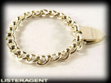 GUCCI BRACELET CHUNKY HEART IN 925 SILVER REF. 181339J84008106