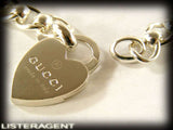 GUCCI BRACELET CHUNKY HEART IN 925 SILVER REF. 181339J84008106