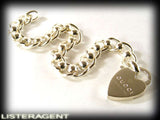 GUCCI BRACELET CHUNKY HEART IN 925 SILVER REF. 181339J84008106