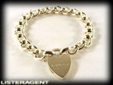 GUCCI BRACELET CHUNKY HEART IN 925 SILVER REF. 181339J84008106