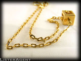 GUCCI BRACELET G CUBE IN 18KT YELLOW GOLD