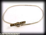GUCCI BRACELET IN 18KT WHITE GOLD
