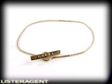 GUCCI BRACELET IN 18KT WHITE GOLD