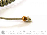 GIODORO BRACELET SHAKABRÃ  12 TESCHIO IN ROSE GOLDPLATED 925 SILVER AND ZIRCONS