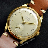 Eberhard Vintage Classic 18K YG Manual Wind Watch