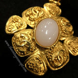 Chanel Pearl Like Long Necklace