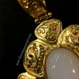 Chanel Pearl Like Long Necklace