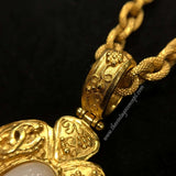 Chanel Pearl Like Long Necklace