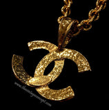 Chanel Big Logo Short Necklace