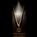 Chanel Chanel Logo with Outer Ring Long Necklace