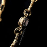 Chanel Crystal w/ Two Charms Long Necklace