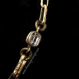 Chanel Crystal w/ Two Charms Long Necklace