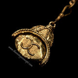 Chanel Crystal w/ Two Charms Long Necklace